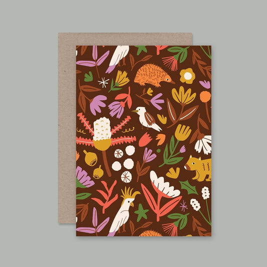 Aussie Animals | Greeting card