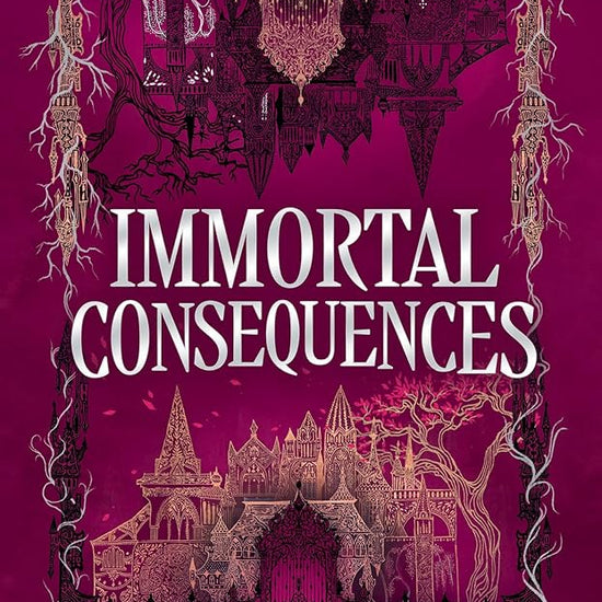Immortal Consequences: New for 2025, the thrilling dark academia debut novel for young adult readers, perfect for fans of Olivie Blake's The Atlas Six and Naomi Novik's A Deadly Education cover image