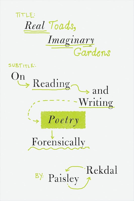 Real Toads, Imaginary Gardens: On Reading and Writing Poetry Forensically cover image