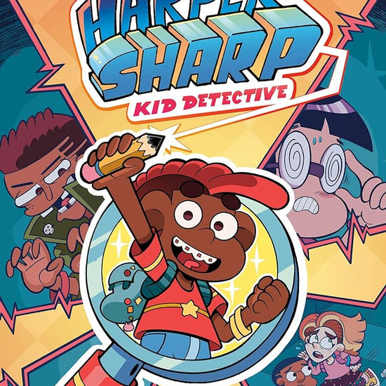 Harper Sharp: Kid Detective: (A Graphic Novel) cover image