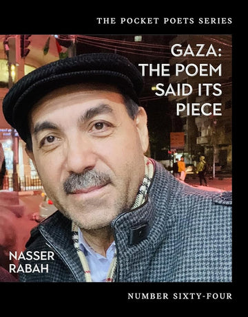 Gaza: The Poem Said Its Piece (City Lights Pocket Poets Series, 64) cover image