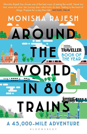 Around the World in 80 Trains: A 45,000-Mile Adventure cover image