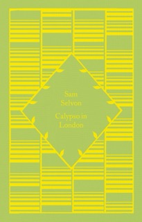 The cover of the book 'Calypso in London' by Sam Selvon features a yellow and green design with the title and author's name at the top.