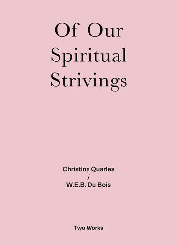 Of Our Spiritual Strivings