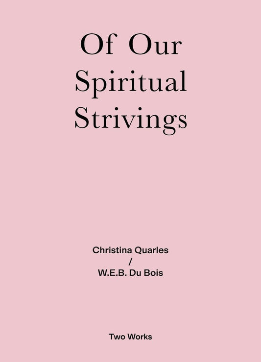Of Our Spiritual Strivings